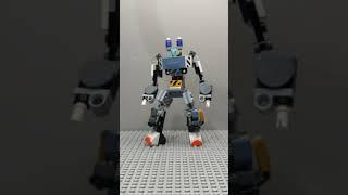 Transforming robot alien #lego #stopmotion #transformers