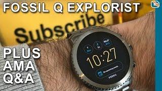 Fossil Q Explorist Smartwatch plus AMA Q&A