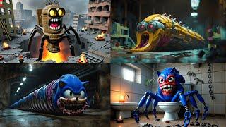 ALL LEGO MONSTERS in One Video - SONIC.EXE - MINION.EXE Compilation - Skibidi Toilet