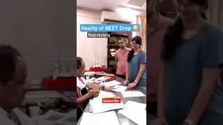 Reality of NEET Drop  #doctor #mbbs #medicalcollege #medico #kota #health #students #neet