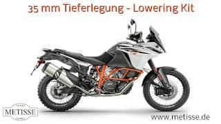 KTM 1090 Adventure Tieferlegung - Lowering Kit