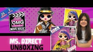 LOL Surprise UNBOXING of MISS DIRECT OMG Fashion Doll  Movie Magic series  #AidasTOYS