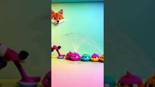 Fluffy and His Friend Clean Up Toys Together!