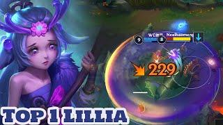 Wild Rift Lillia - Top 1 Lillia Gameplay Rank Challenger