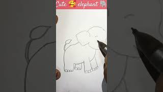 elephant  art and #artandcraft #drawing #artscraft #art