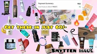 huge smytten bucks haul| smytten review @getsmytten#skincare