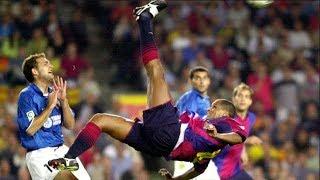 2001 BARCELONA 3X2 VALENCIA (MATCH HISTORY OF RIVALDO)