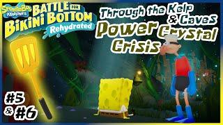 Kelp Forest - Power Crystal Crisis & Through the Kelp Caves | Spatulas #5 & #6 | SpongeBob BfBB