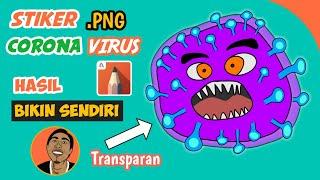 Cara Menggambar Virus Corona Atau Covid-19 di Android