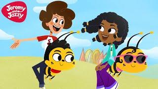 Bizzy Bee | Kids Songs | Jeremy and Jazzy