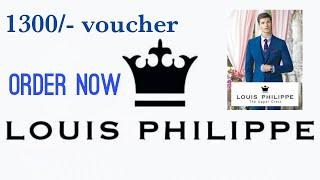 LOUIS PHILLIPS Free Voucher 1300/- Promocode | Order Now