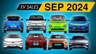 Top 10 Electric cars in September 2024 | Ev sales report 