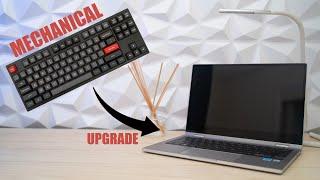 Upgrade your LAPTOP to a MECHANICAL KEYBOARD! | Epomaker NT68 + NuPhy Air 75 Review