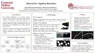 An Algebra Interface that Allows Students to Mold Algebraic Functions: RI Summer Scholar Iqui Marin