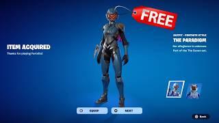 The Paradigm FREE SKIN in Fortnite! (ITEM SHOP)