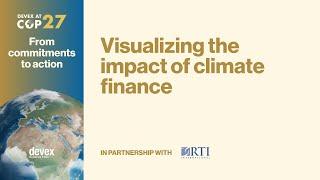 Visualizing the impact of climate finance