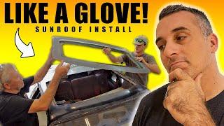 I Was So Scared To Try This! / SUNROOF INSTALL