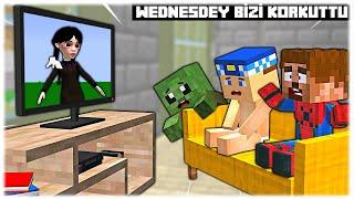 WEDNESDAY IS FEARING US AT HOME!  - Minecraft