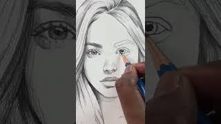 How to draw easy eyes#eyebrows #eye #eyelashes