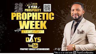 5/2/2025/ 17:00  SEVEN (7) DAYS OF PROPHECY -  DAY (3) WITH Rev prophet Ernest NYIRINDEKWE