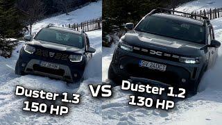 Duster 2025 1.2 vs Duster 1.3 TCe 150 4x4 Snow Off Road Test