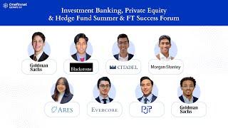 Onefinnet - Private Equity, Investment Banking & Hedge Fund Success-Goldman Sachs, Blackstone & more