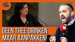 Van der Plas: ‘Geen thee drinken, maar aanpakken!’