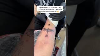 Let’s get a Toothless tattoo! #howtotrainyourdragon