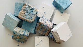 Fresh Gym Chalk Blocks | Pasted Gym Chalk | Blue Reformed Blocks | Gym Chalk ASMR