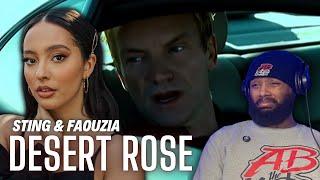 2 FOR 1 REACTION to Sting - Desert Rose & Faouzia's Cover from Singer 2024 | WOW!!