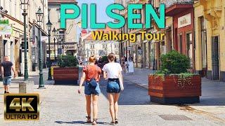  Pilsen | Czech Republic | 4K Walking Tour