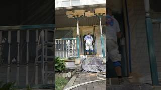 How to use an HVLP on a metal door with a @TitanSpeeflo #hvlp