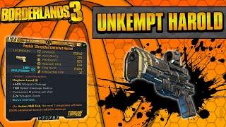 Borderlands 3 | Unkempt Harold Legendary Weapon Guide (It Returns!)