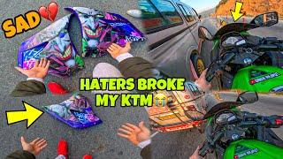 Haters Broke my Dream Bike | Ktm Rc390 Bike Tod di | Who Did This ?? Preparation for Ladakh Ride