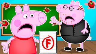 Daddy Pig Became My PRINCIPAL in Roblox Snapchat!