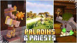 Paladins & Priests (Minecraft Mod Showcase/Tutorial) | New Armors, Weapons and Holy Magic