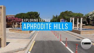 Aphrodite Hills, Cyprus. July 2021 4K drive