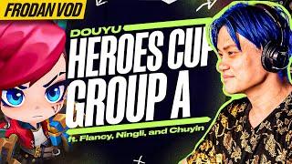 Douyu Heroes Cup Group A (CN Tactician’s Cup) Ft. Flancy, Ningli, and Chuyin! | Frodan Set 13 VOD