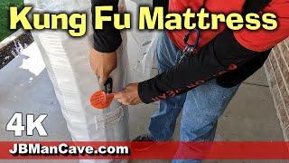 KUNG FU MATTRESS in a BOX Review DIY JBManCave.com