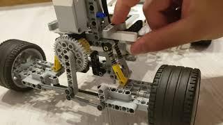 Lego EV3 Mindstorm suspension Лего автомобиль подвеска