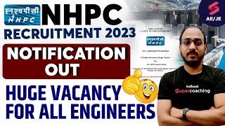 NHPC Recruitment 2023 | NHPC JE Recruitment 2023 | NHPC Vacancy 2023 | NHPC Notification 2023