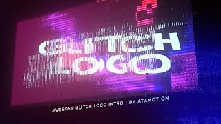 Glitch Logo Intro Distortion Final Cut Pro Templates