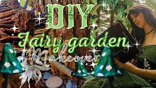 My dream DIY Fairy Garden Makeover ‍️ Fairycore Aesthetic 