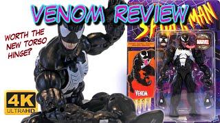 Venom 2024 Spider-Man  Retro Unboxing Review Hasbro Marvel Legends Comparison Head Swaps