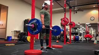 Working deadlifts and Double overhand grip