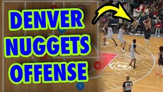 Denver Nuggets Basketball Plays For Nikola Jokic