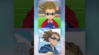 Which Version Of The Inazuma Eleven Character Is Better? (OG vs Ares) #shorts