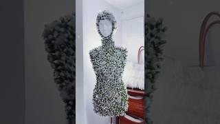 would you like to wear real flowers #beautiful #dress #flowerdress #fashionforward #fashion