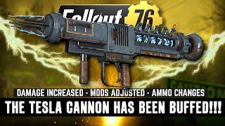 Fallout 76 PTS - The Tesla Cannon got a HUGE BUFF!! Full Review & Testing