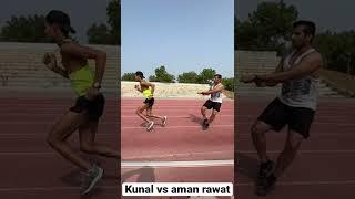 Kunal vs aman rawat high knees resistance training #shorts